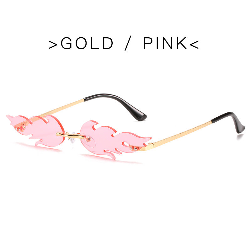 Flame Shaped Sunglasses Jurchen Film