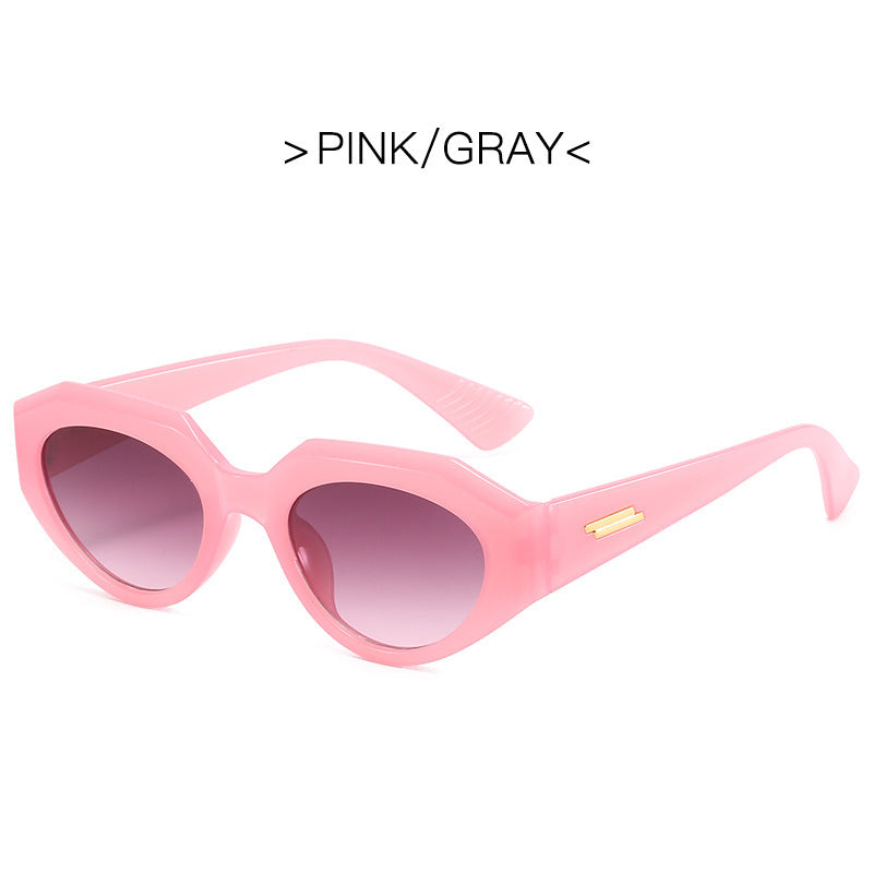 Sunglasses Female Jelly Color Outdoor Beach Glasses