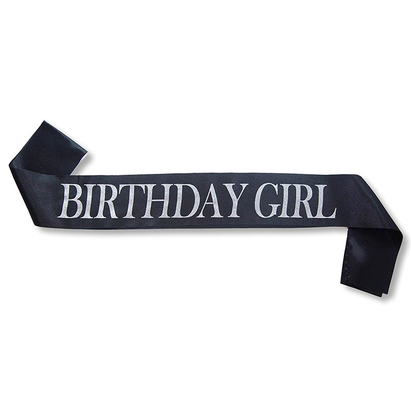 Adult birthday strap