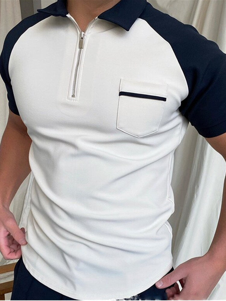 Men's Polo Shirt 2021 Men Solid Polo Shirts Brand Men Short-Sleeved Shirt Summer Shirt Man Clothing