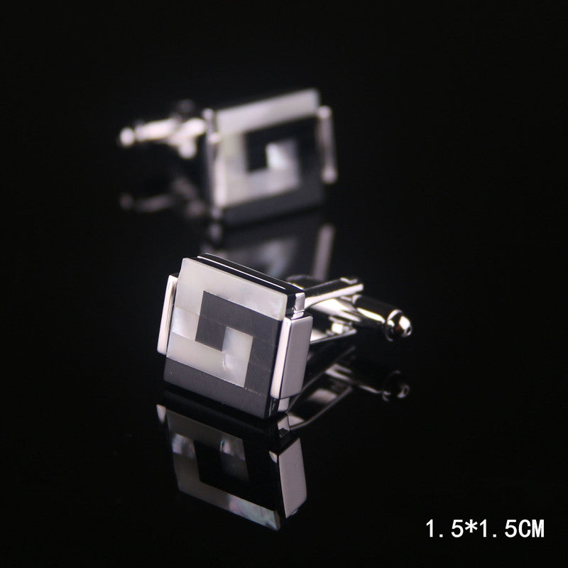 French cuff links for men