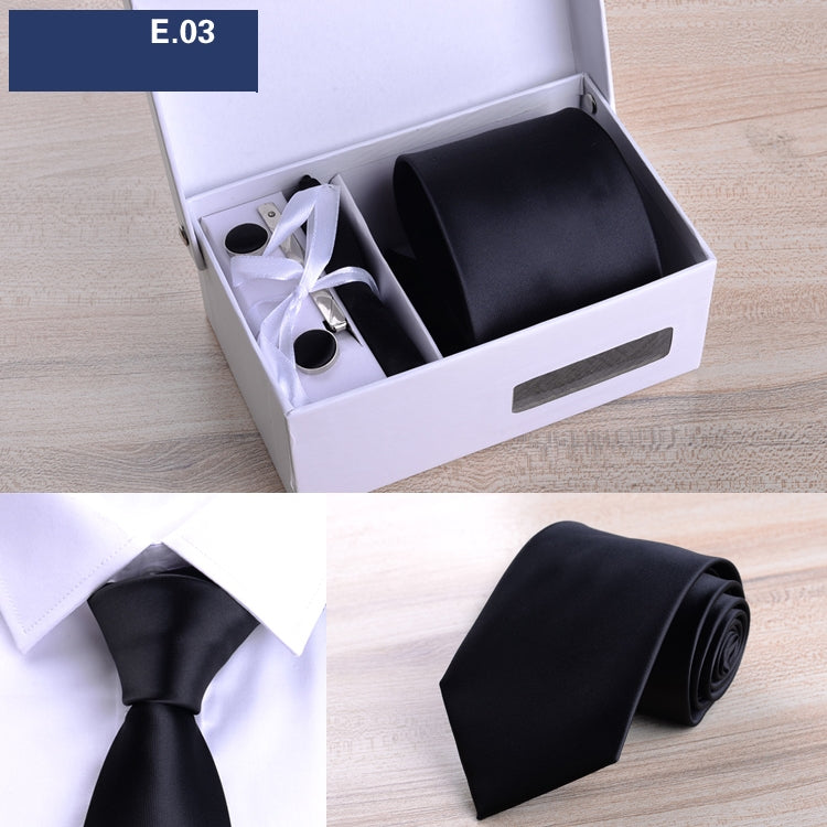 8cm Striped Tie Gift Box