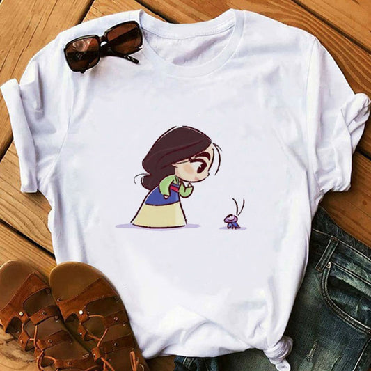 Princess print women's T-shirt