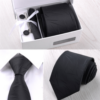 8cm Striped Tie Gift Box