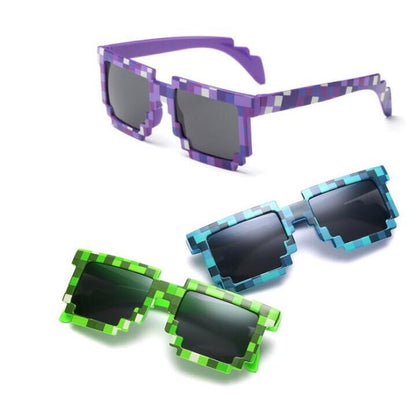 Adult fashion mosaic sunglasses