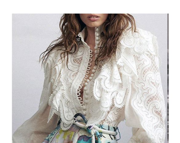 Blouse blanche