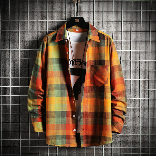 Oversized Loose Men's Casual Shirt Jacket