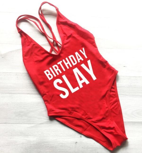 Birthday Slay Swimsuit