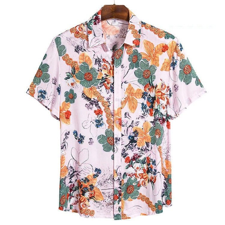 Short-Sleeve Hawaiian-Tops