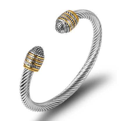 Stainless steel wire rope bracelet cable wire bracelet