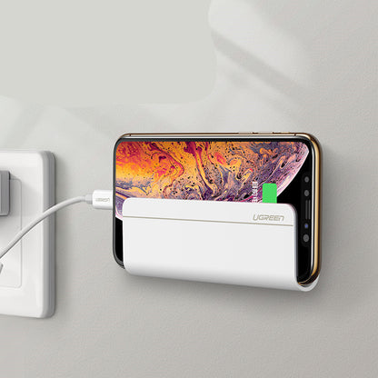 Mobile phone charging wall bracket