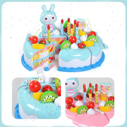 Children's play house birthday cake toy