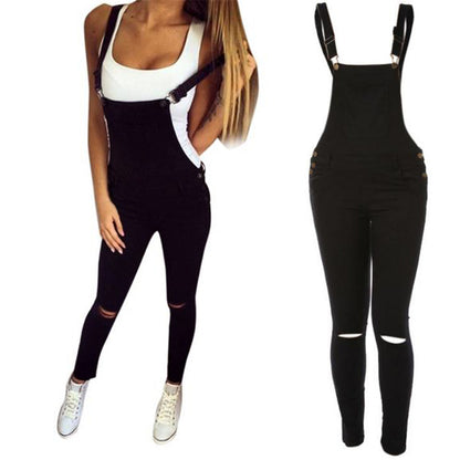 Sports shoulder strap jumpsuit