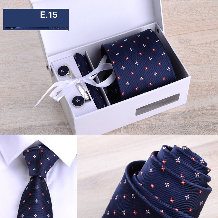 8cm Striped Tie Gift Box