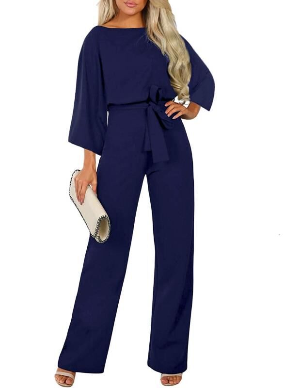 Slim-fit lace-up jumpsuit