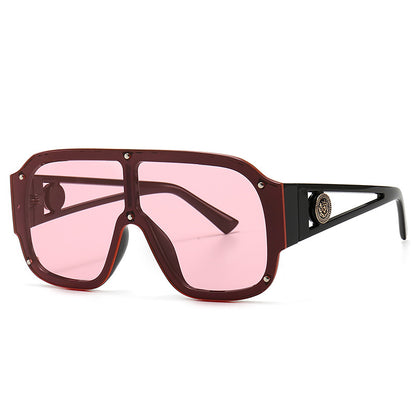 One Piece Lens One Piece Retro Sunglasses