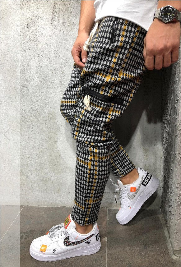 Casual sport striped pants