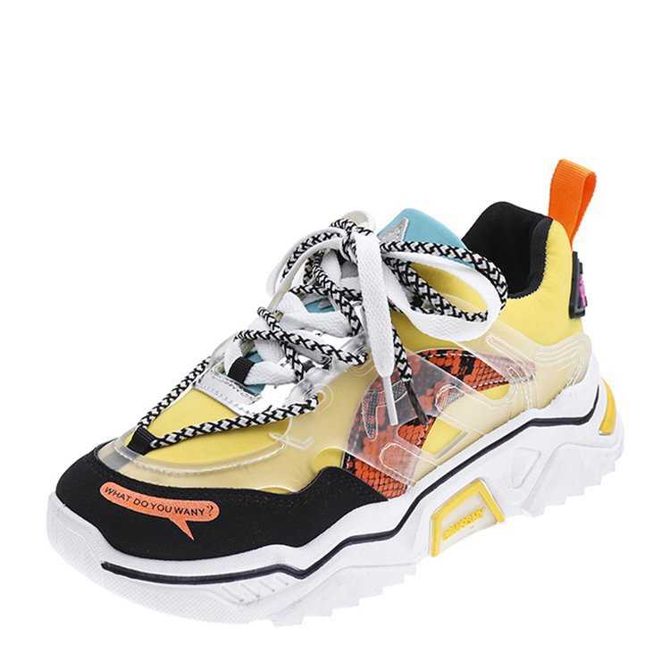 Heighten colorful sneakers