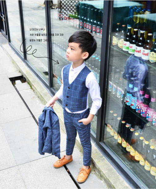 Children's three-piece suit