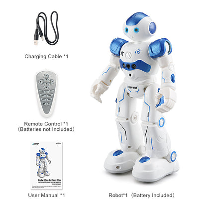 Children's interactive intelligent remote control robot educational toy