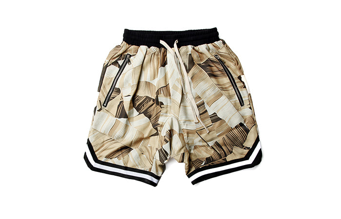 New 2021 Shorts Men Summer hip hop Shorts Floral Plaid Stripe kanye west shorts Large pocket high street Haren shorts