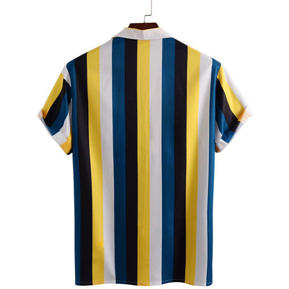 Striped men's shirt