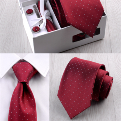 8cm Striped Tie Gift Box