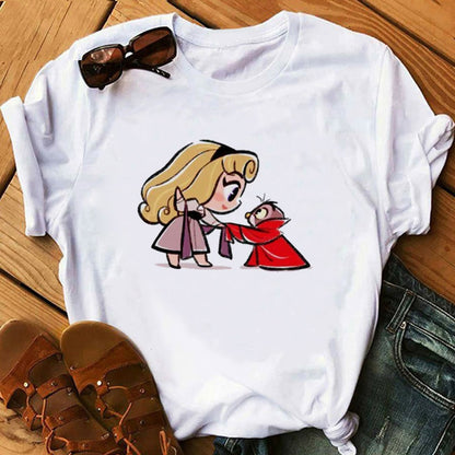 Princess print women's T-shirt