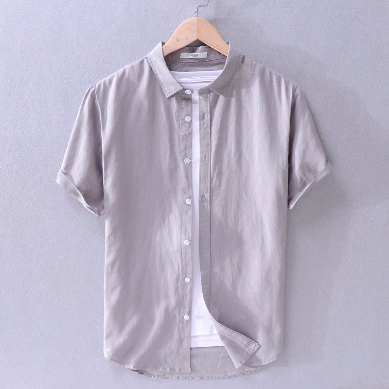 Long sleeve linen shirt