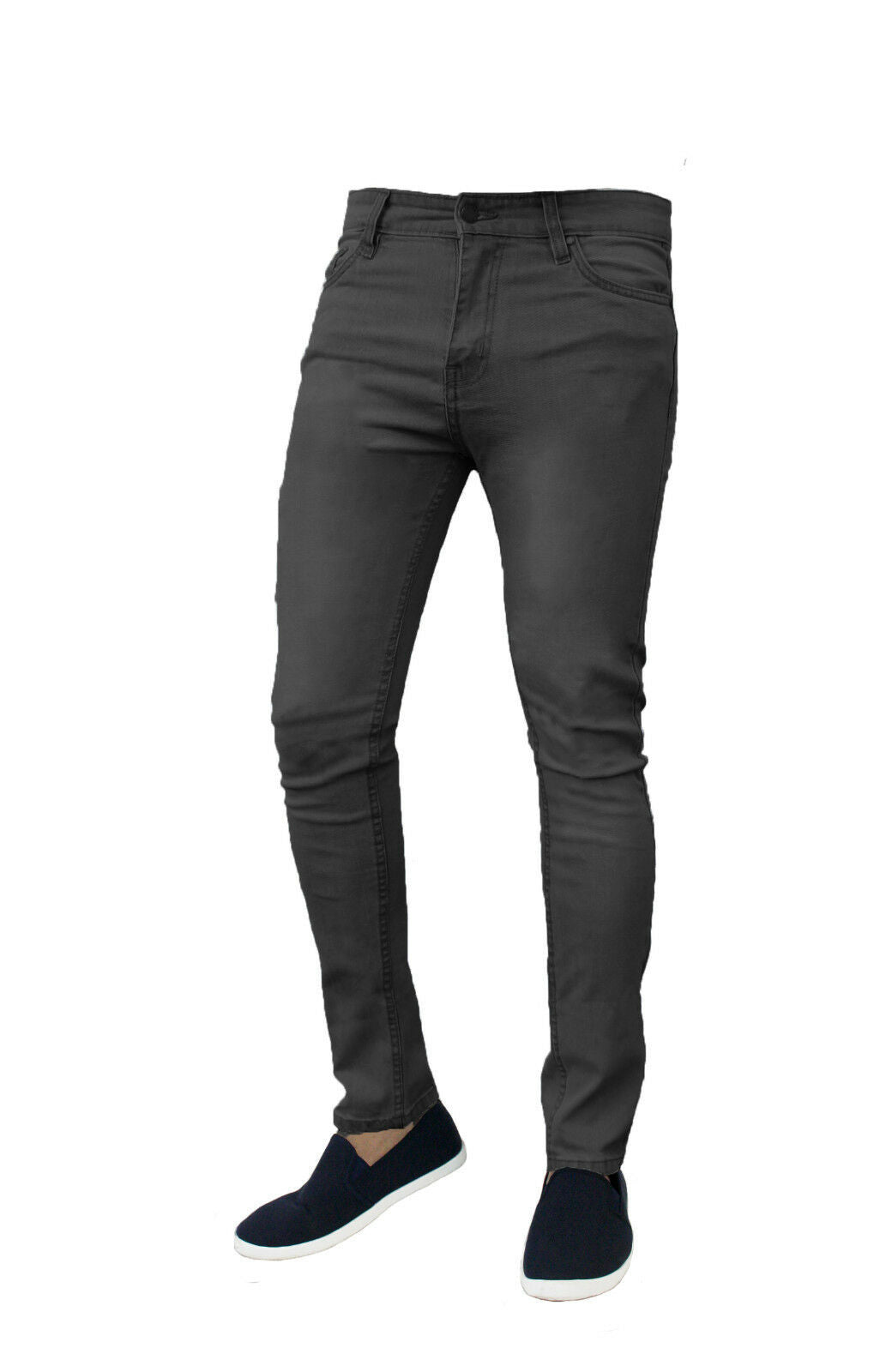 Stretch skinny slim-fit jeans pants