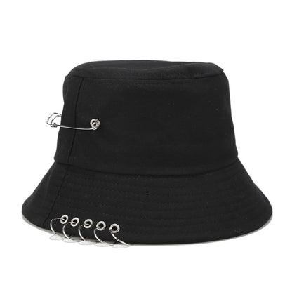 Five-pin pin fisherman hat