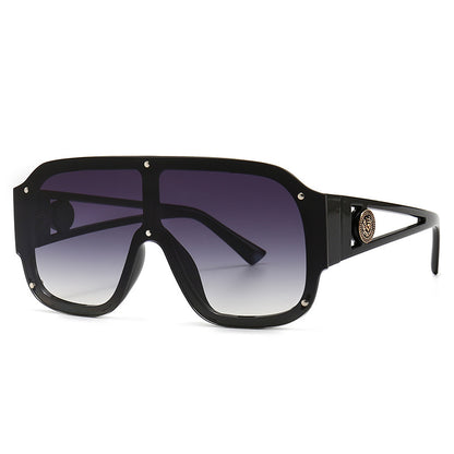 One Piece Lens One Piece Retro Sunglasses