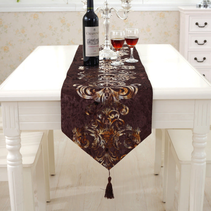 Modern Minimalist Fashion European Luxury Table Runner