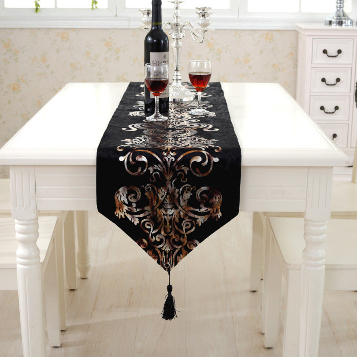 Modern Minimalist Fashion European Luxury Table Runner