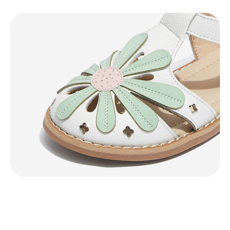 Girls Baotou Sandals Non-slip Princess Shoes Children's Soft Sole Shoes