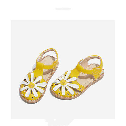 Girls Baotou Sandals Non-slip Princess Shoes Children's Soft Sole Shoes