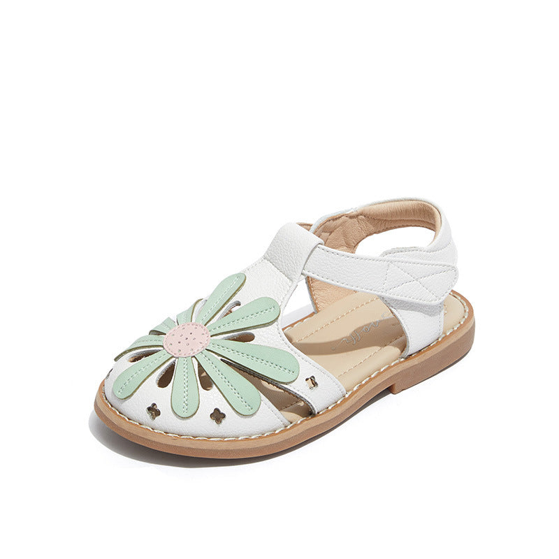 Girls Baotou Sandals Non-slip Princess Shoes Children's Soft Sole Shoes