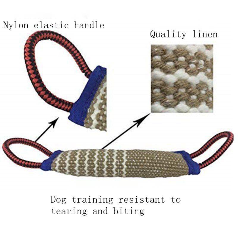 Dog training blue edge bite stick