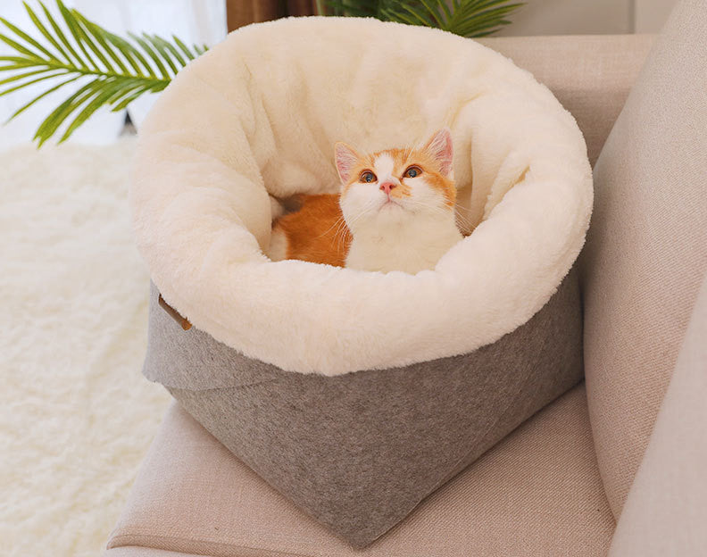 Round Felt Four Seasons Cat Litter