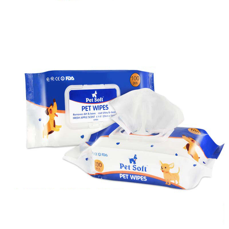 Cat Dog Claw Cleaning Pet Wipes