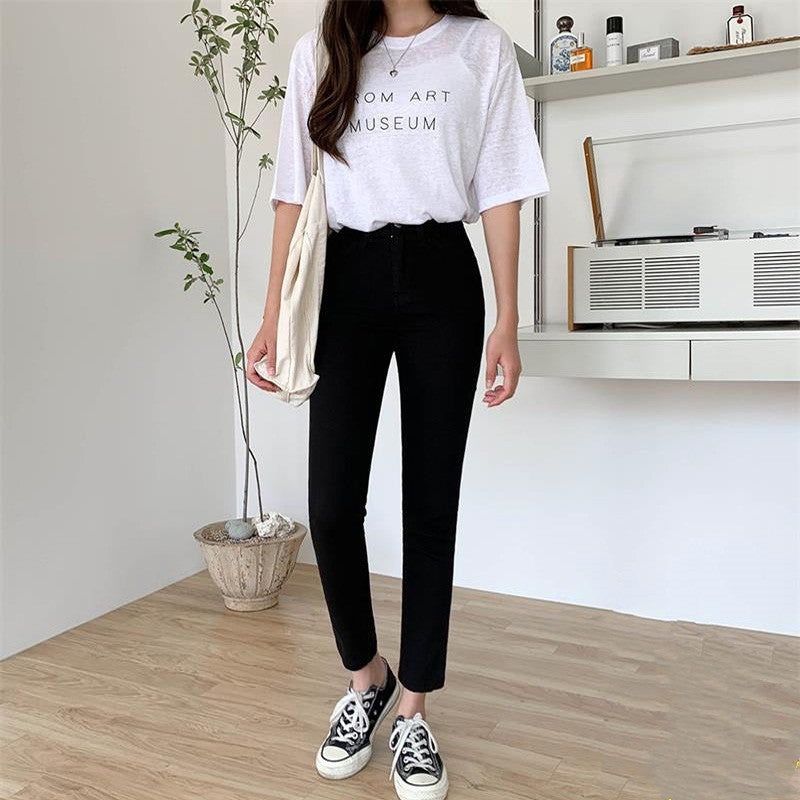 Women s Cropped Straight Jeans