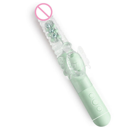 Female Erotic Masturbation Device Electric Retractable Massage Vibrator