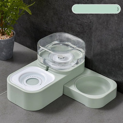 Automatic Drinking Water Cat Food Bowl Anti-overturning Cat Drinking Bowl Cat Rice Bowl