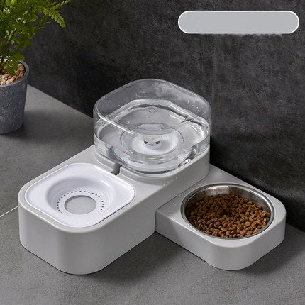 Automatic Drinking Water Cat Food Bowl Anti-overturning Cat Drinking Bowl Cat Rice Bowl