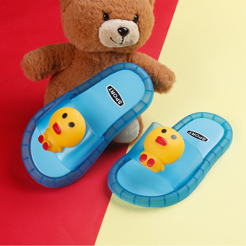 New Luminous Children's Slippers With Lights Cartoon Children's Shoes