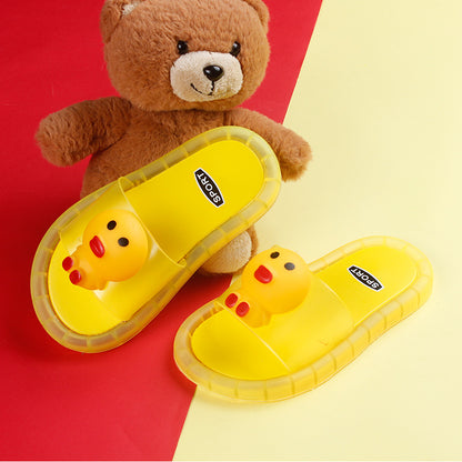 New Luminous Children's Slippers With Lights Cartoon Children's Shoes