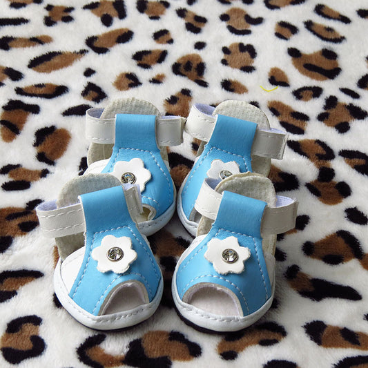 Non-slip Pet Sandals Cute Summer Puppy Shoes