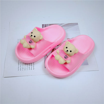 Home Cute Non-Slip Soft Children's Slippers