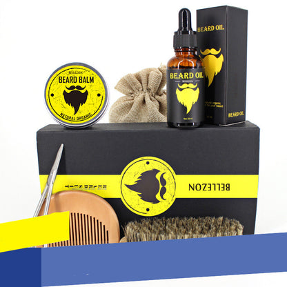 Men's Care Beard Set Beard Cream And Beard Oil