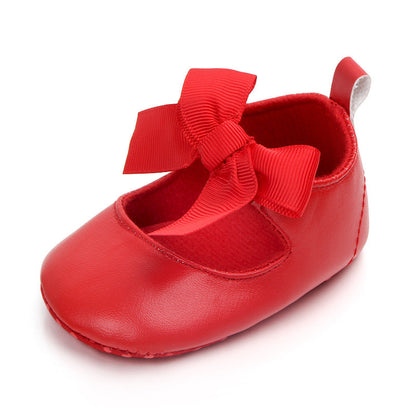 Cute Bow Princess Shoes Male Baby Toddler Shoes